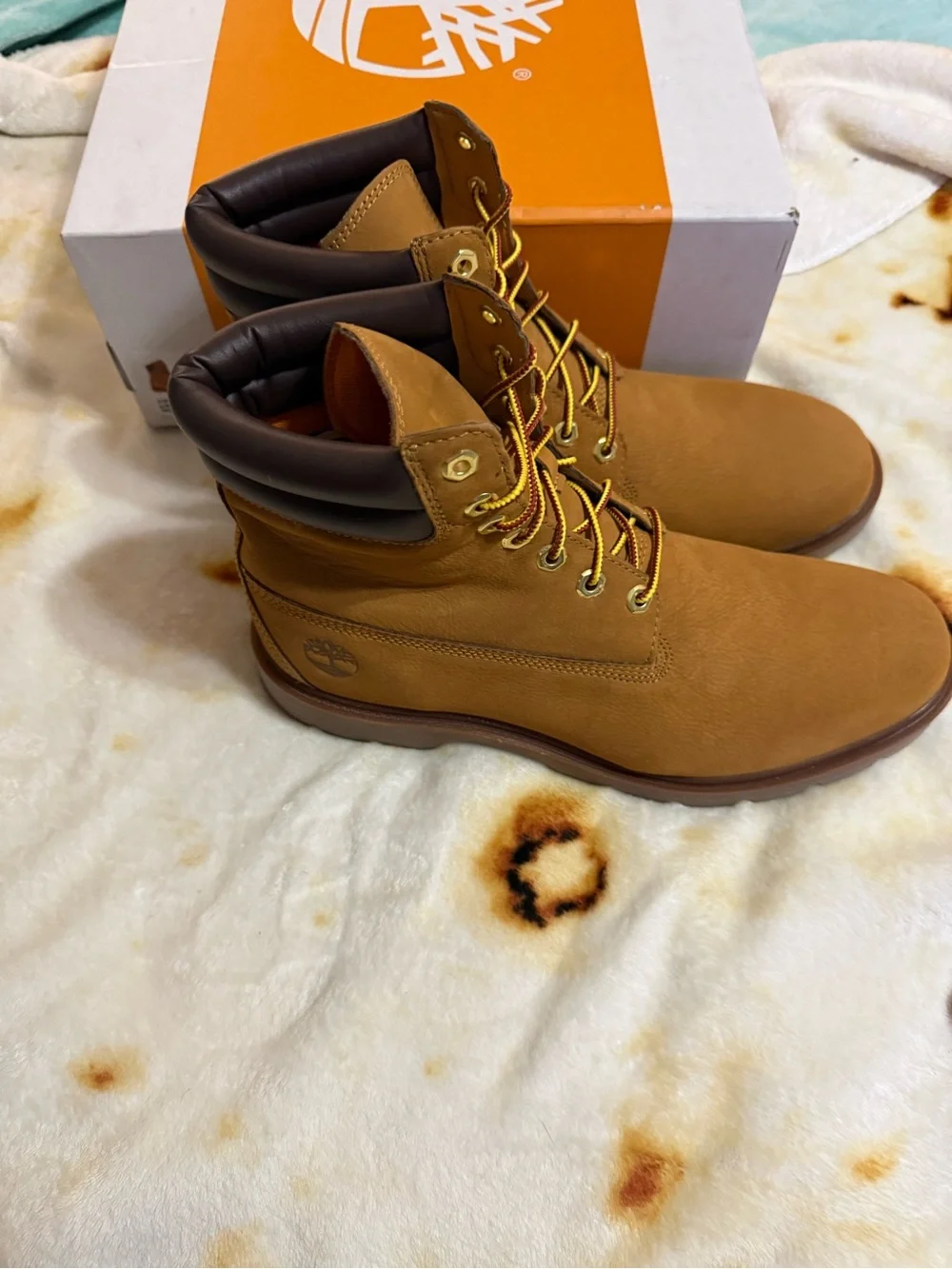 Timberland Wheat Brown Work Boots